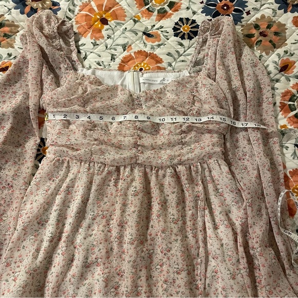 Altar'd State Cream Floral Mini Dress - Picture 7 of 13